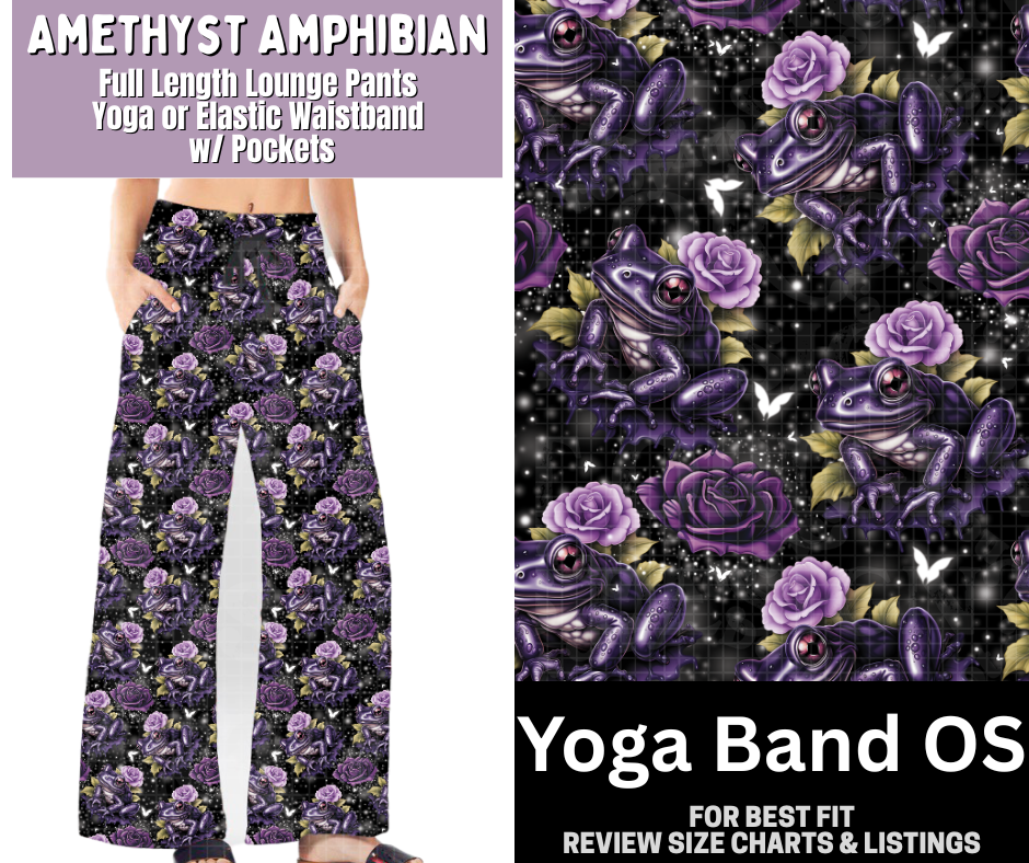 Amethyst Amphibian Full Length Lounge Pants