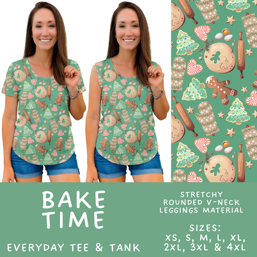 Batch #600 - Jingle all the Way 2 - Closes 10/19 - ETA early/mid Dec - Bake Time Everyday Tank & Tee