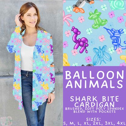 Batch #578 - July Request Run - Closes 8/31 - ETA late October - Balloon Animals Cardigan