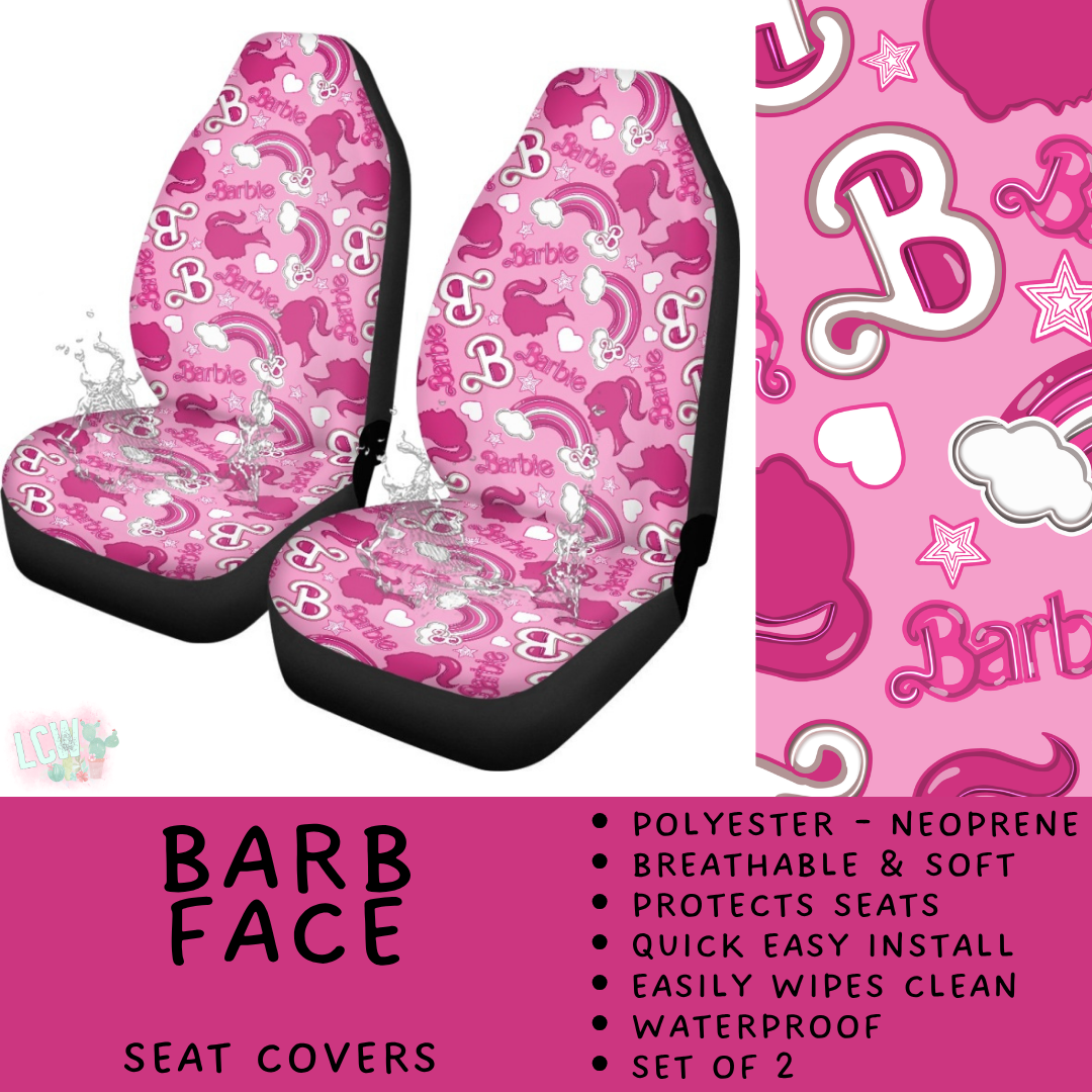 Batch #554 - Car Accessories 3 - Closes 7/10 - ETA early/mid Sept - Barb Face Vehicle Seat Covers