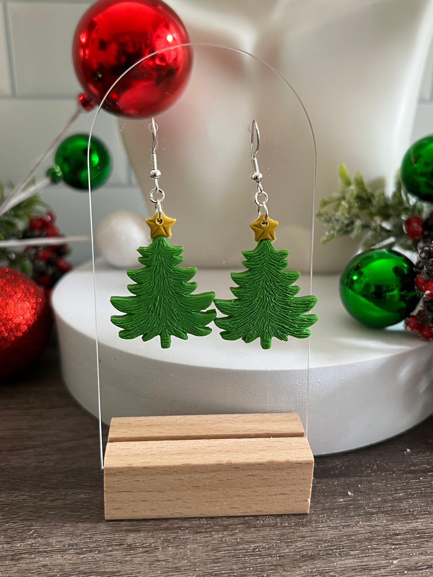 Little Tree - Merry Collection- Hook Earring