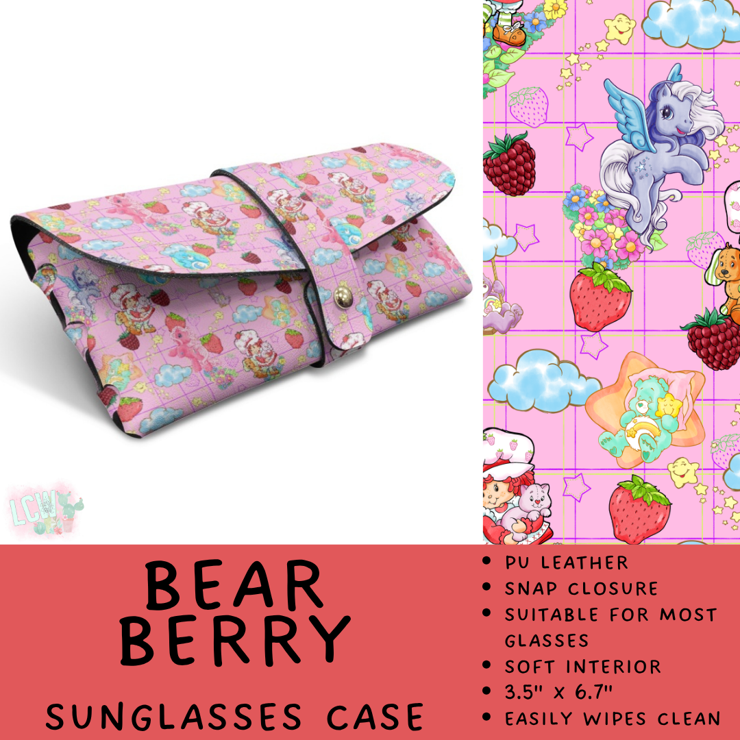 Batch #609 - Travel Collection 2 - Closes 11/6 - ETA early Jan - Bear Berry Sunglasses Case
