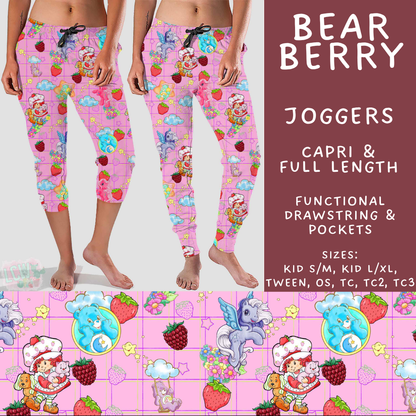 Batch #578 - July Request Run - Closes 8/31 - ETA late October - Bear Berry Full and Capri Length Joggers