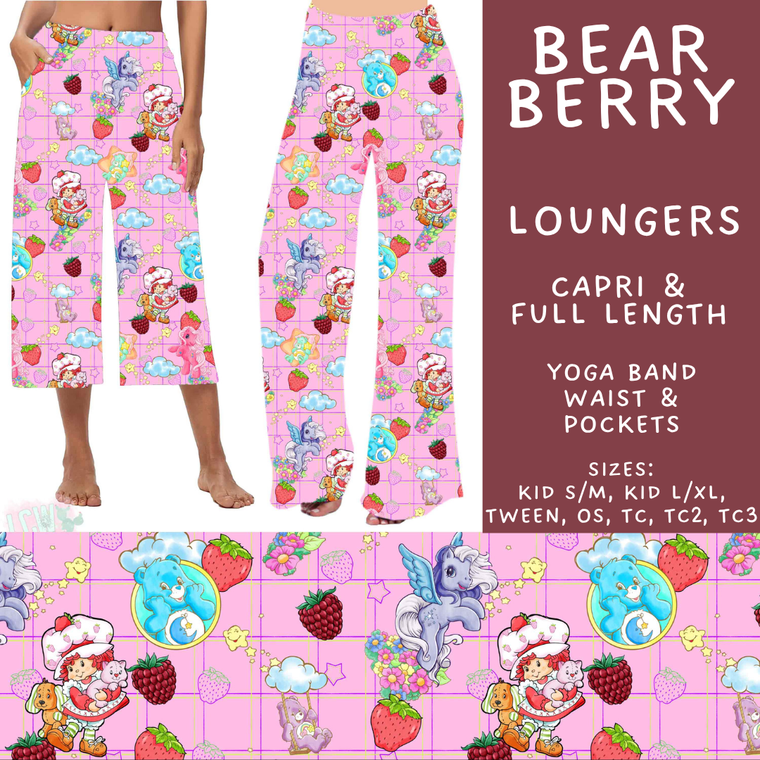 Batch #578 - July Request Run - Closes 8/31 - ETA late October - Bear Berry Capri and Full Length Loungers