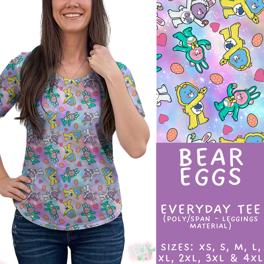 Batch #477 - Magical Character Easter - Closes 1/12 ETA - Early March - Bear Eggs Everyday Tee