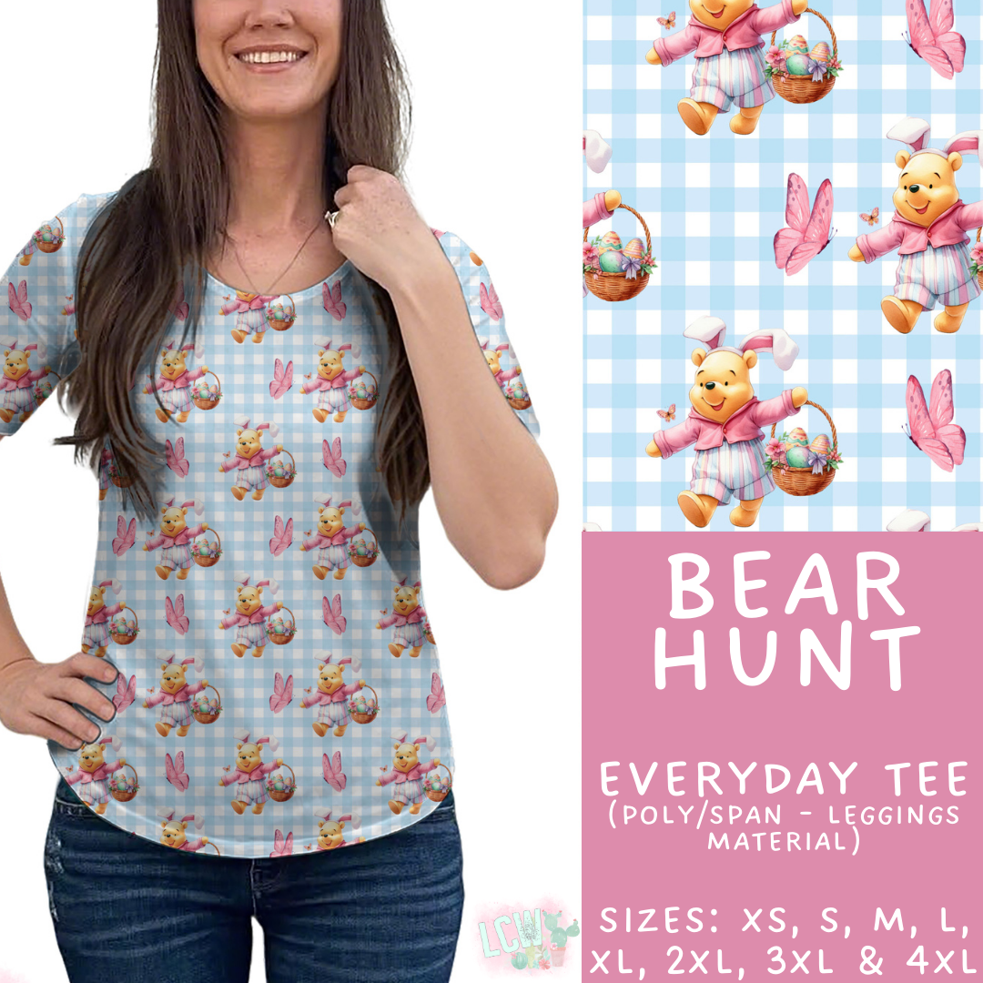 Batch #477 - Magical Character Easter - Closes 1/12 ETA - Early March - Bear Hunt Everyday Tee