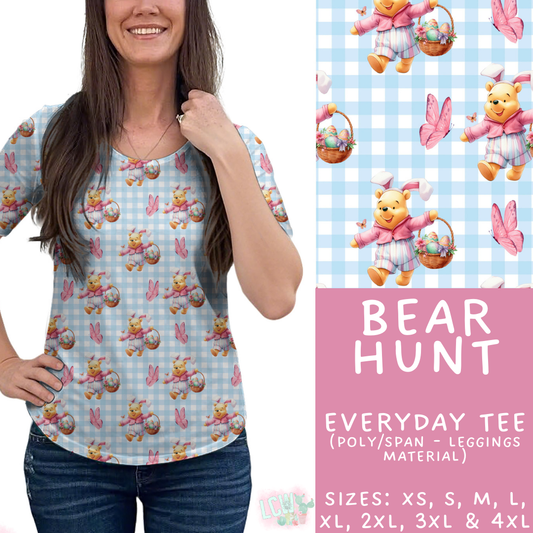 Batch #477 - Magical Character Easter - Closes 1/12 ETA - Early March - Bear Hunt Everyday Tee