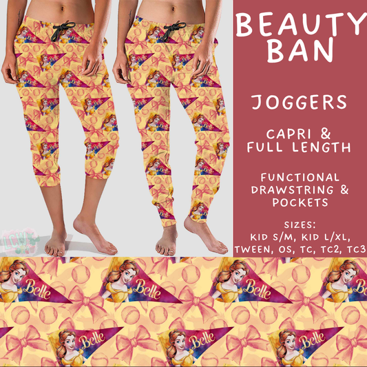 Batch #542 - Pennant Banner Collection - Closes 6/12 - ETA mid August - Beauty Ban Full and Capri Length Joggers