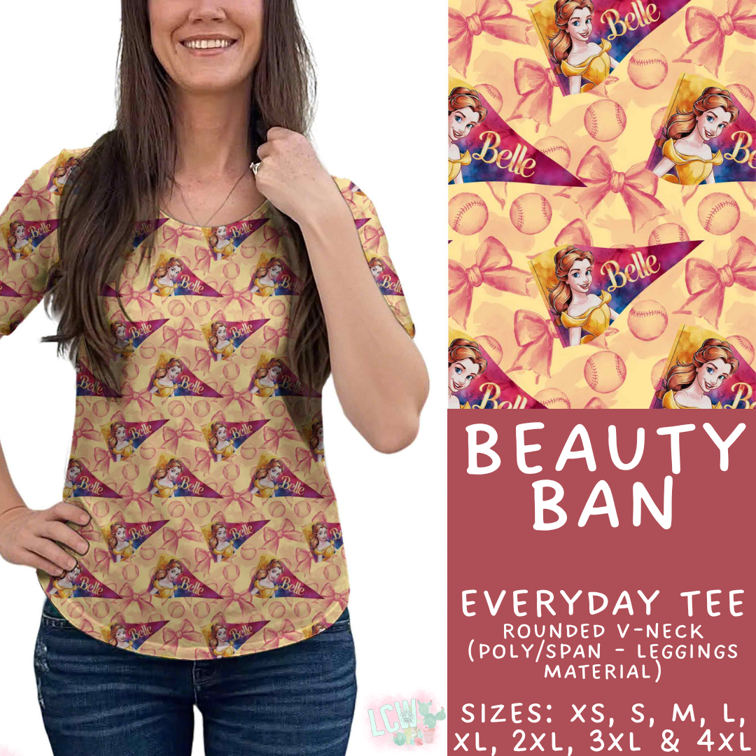 Batch #542 - Pennant Banner Collection - Closes 6/12 - ETA mid August - Beauty Ban Everyday Tee