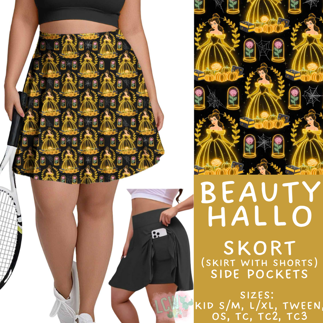Batch #569 - Princess Halloween - Closes 8/14 - ETA early/mid Oct - Beauty Hallo Skort