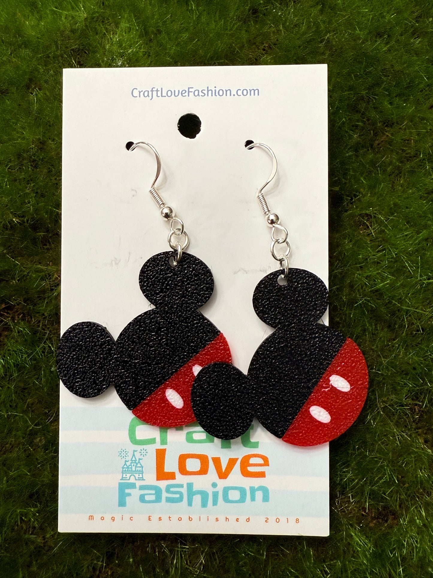 Mick Ears- 3D Printed Earrings