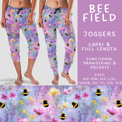 Batch #548 - May Request Run - Closes 6/26 - ETA late August - Bee Field Full and Capri Length Joggers