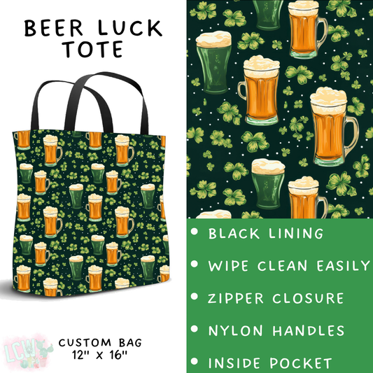 Batch #464 - Lucky Charm Collection - Closes 12/17 - ETA early Feb - Beer Luck Tote