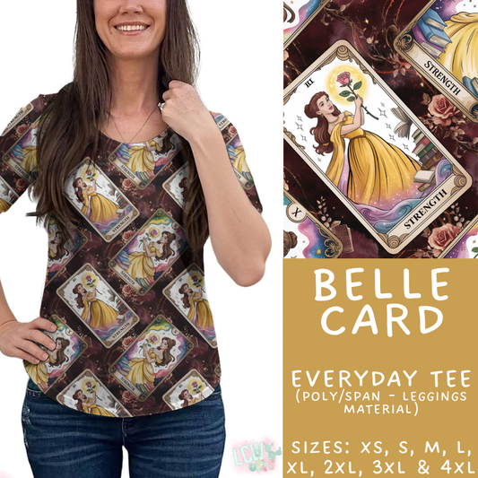 Batch #474 - Princess Tarot - Closes 1/12 - ETA early/mid March - Belle Card Everyday Tee