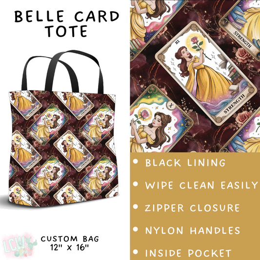 Batch #474 - Princess Tarot - Closes 1/12 - ETA early/mid March - Belle Card Tote