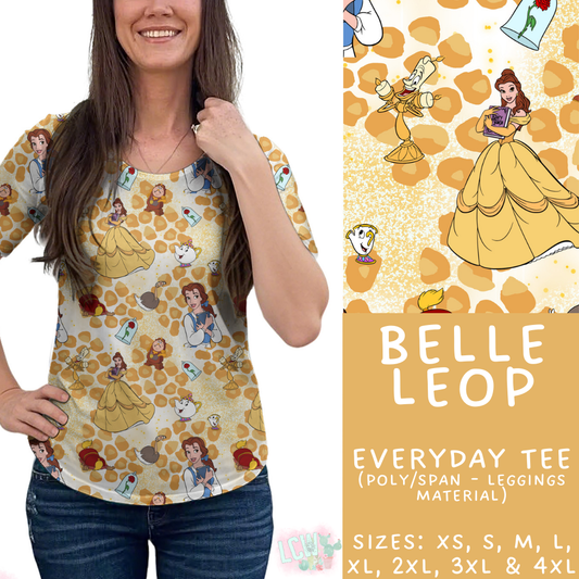 Batch #467 - Princess Leopard - Closes 12/24 - ETA late Feb - Belle Leop Everyday Tee