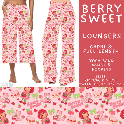 Batch #601 - Cool Characters 19 - Closes 10/21 - ETA mid Dec - Berry Sweet Capri and Full Length Loungers