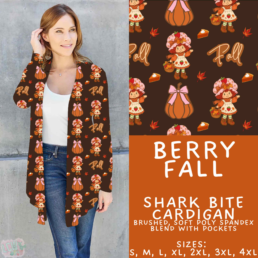 Batch #583 - Magical Character Fall - Closes 9/9 - ETA early Nov - Berry Fall Cardigan