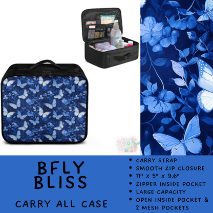 Batch #573 - Carry All Case - Closes 8/21 - ETA late October - BFly Bliss Carry All Case