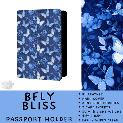 Batch #609 - Travel Collection 2 - Closes 11/6 - ETA early Jan - BFly Bliss Passport Holder