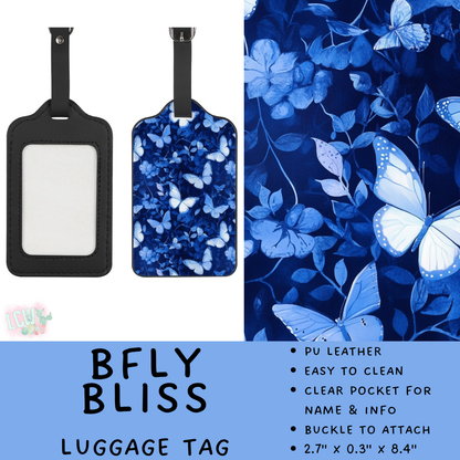 Batch #609 - Travel Collection 2 - Closes 11/6 - ETA early Jan - BFly Bliss Luggage Tag