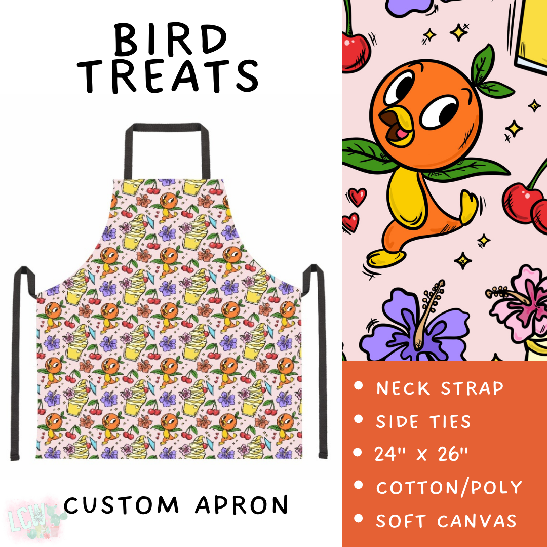 Batch #476 - Bake Off - Closes 1/16 - ETA early/mid March -  Bird Treats Apron
