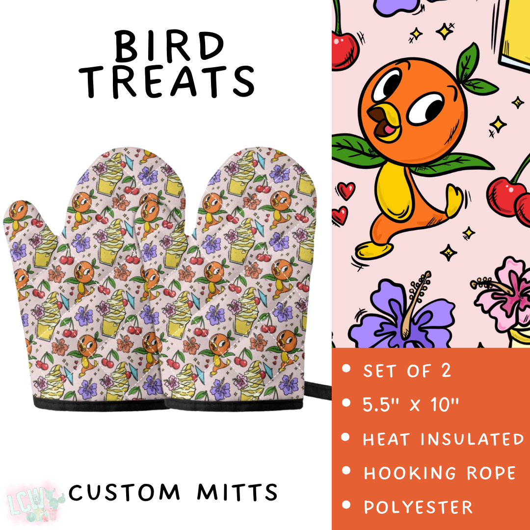 Batch #476 - Bake Off - Closes 1/16 - ETA early/mid March - Bird Treats Oven Mitts