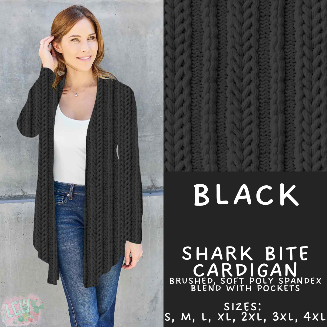 Batch #596 - Sweater Weather - Closes 10/9 - ETA early Dec - Black Cardigan