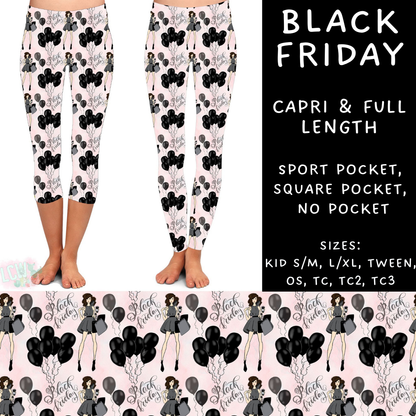 Ready To Ship - Black Friday Full Length Leggings - OS, TC & TC2