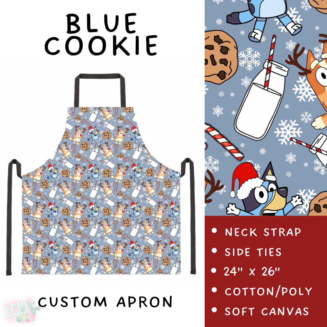 Batch #591 - Baking Spirits Bright 3 - Closes 9/28 - ETA mid/late Nov - Blue Cookie Apron