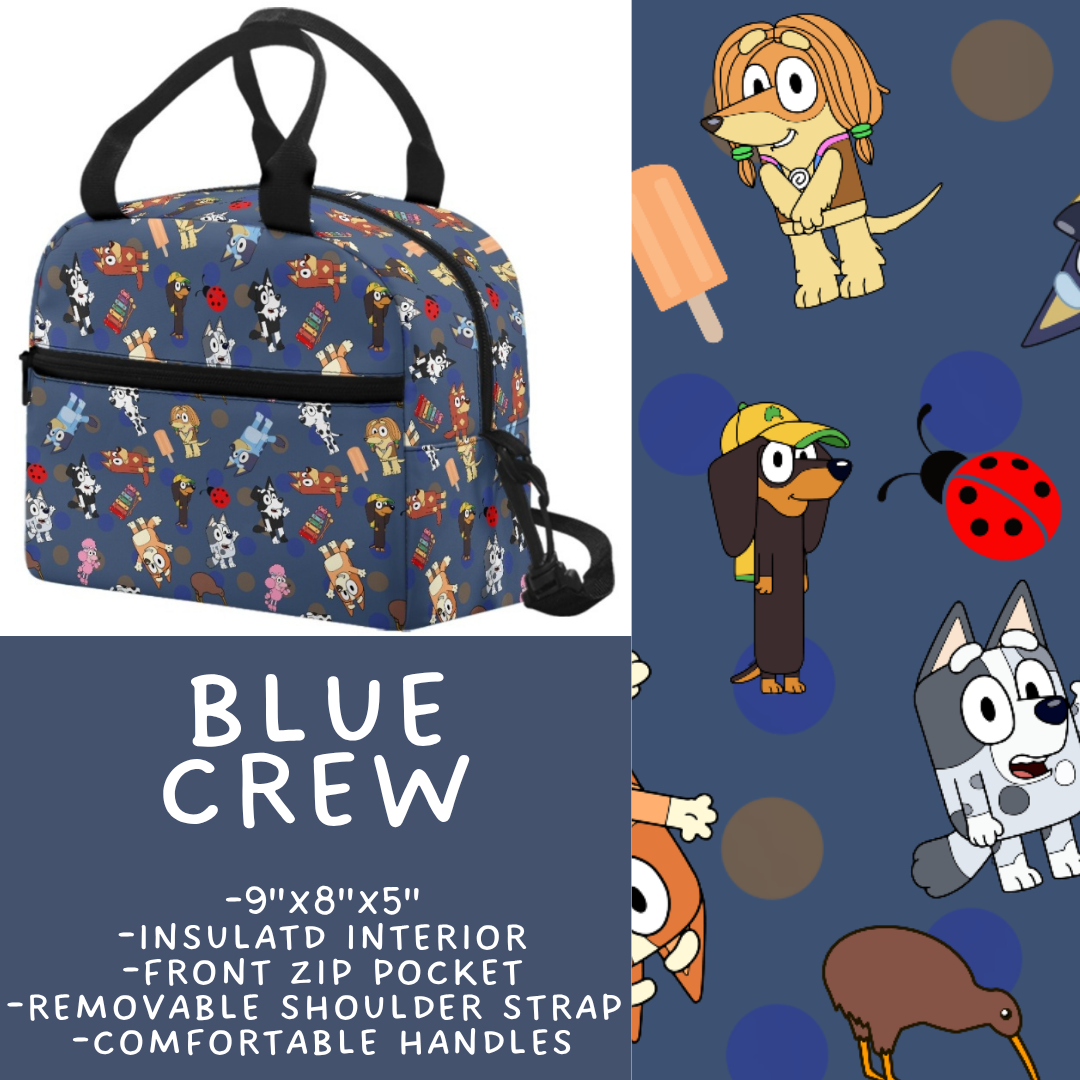 Batch #545 - Back to School 3 - Closes 6/19 - ETA early/mid August - Blue Crew Lunch Box