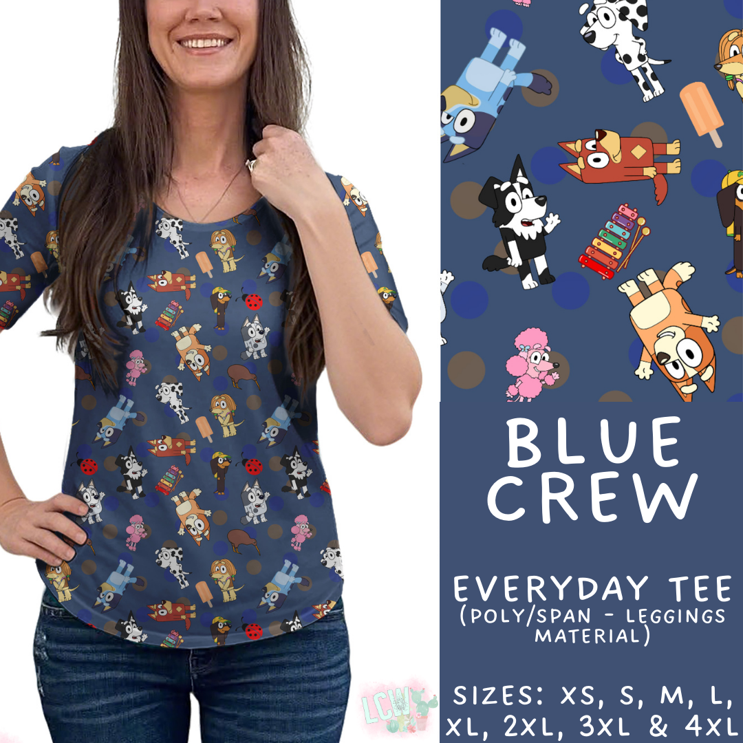 Batch #479 - Cool Characters 11 - Closes 1/21 - ETA mid/late March - Blue Crew Everyday Tee