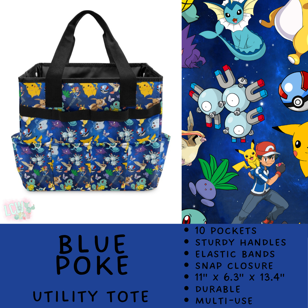 Batch #549 - Utility Tote 2 - Closes 6/29 - ETA late August - Blue Poke Utility Tote