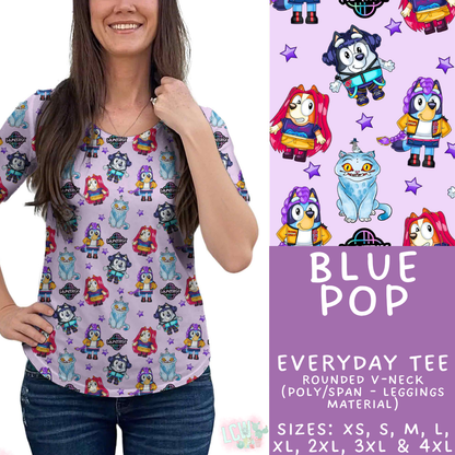 Batch #538 - Fun Run 23 - Closes 6/3 - ETA early August - Blue Pop Everyday Tee
