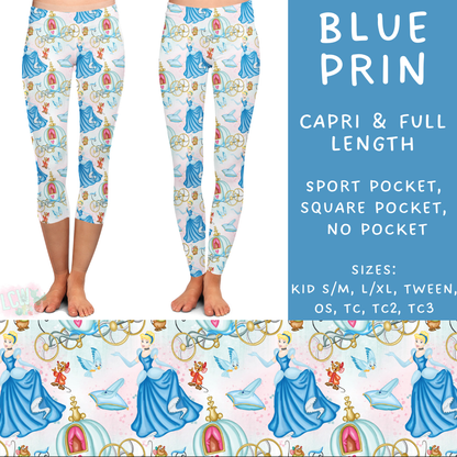 Batch #277 - December Request Run - Closes 1/27 - ETA late March - Blue Prin Full and Capri Length Leggings