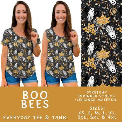 Batch #556 - Halloween 3 - Closes 7/15 - ETA mid Sept - Boo Bees Everyday Tank & Tee