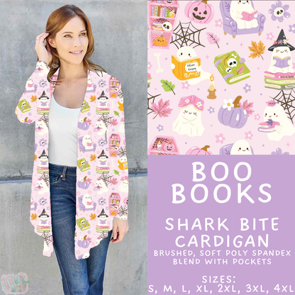 Batch #566 - Halloween 5 - Closes 8/7 - ETA early October - Boo Books Cardigan