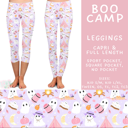 Batch #562 - Fun Run 25 - Closes 7/29 - ETA late Sept - Boo Camp Full and Capri Length Leggings