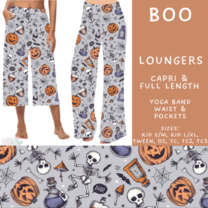 Batch #566 - Halloween 5 - Closes 8/7 - ETA early October - Boo Capri and Full Length Loungers