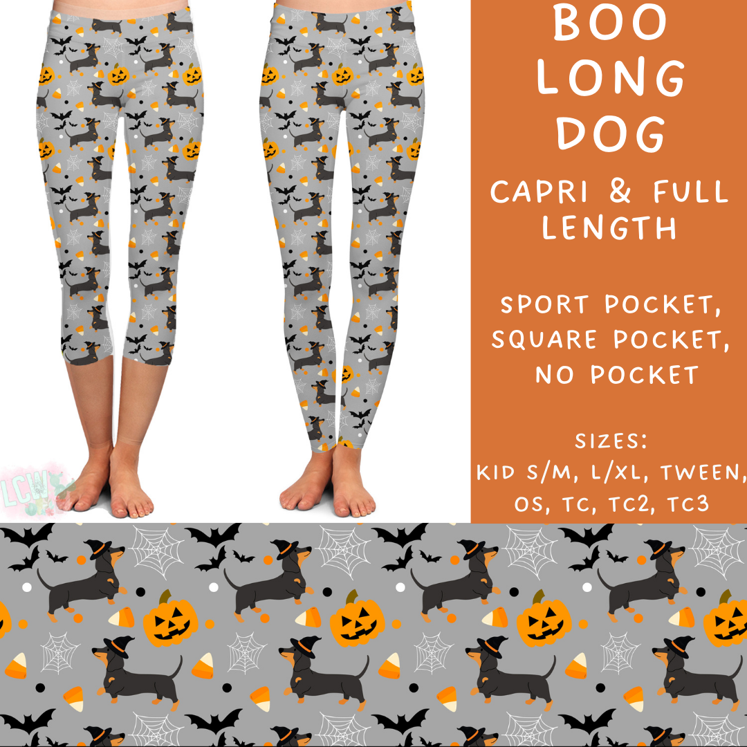 Ready To Ship - Boo Long Dog Full Sport Pocket TC2