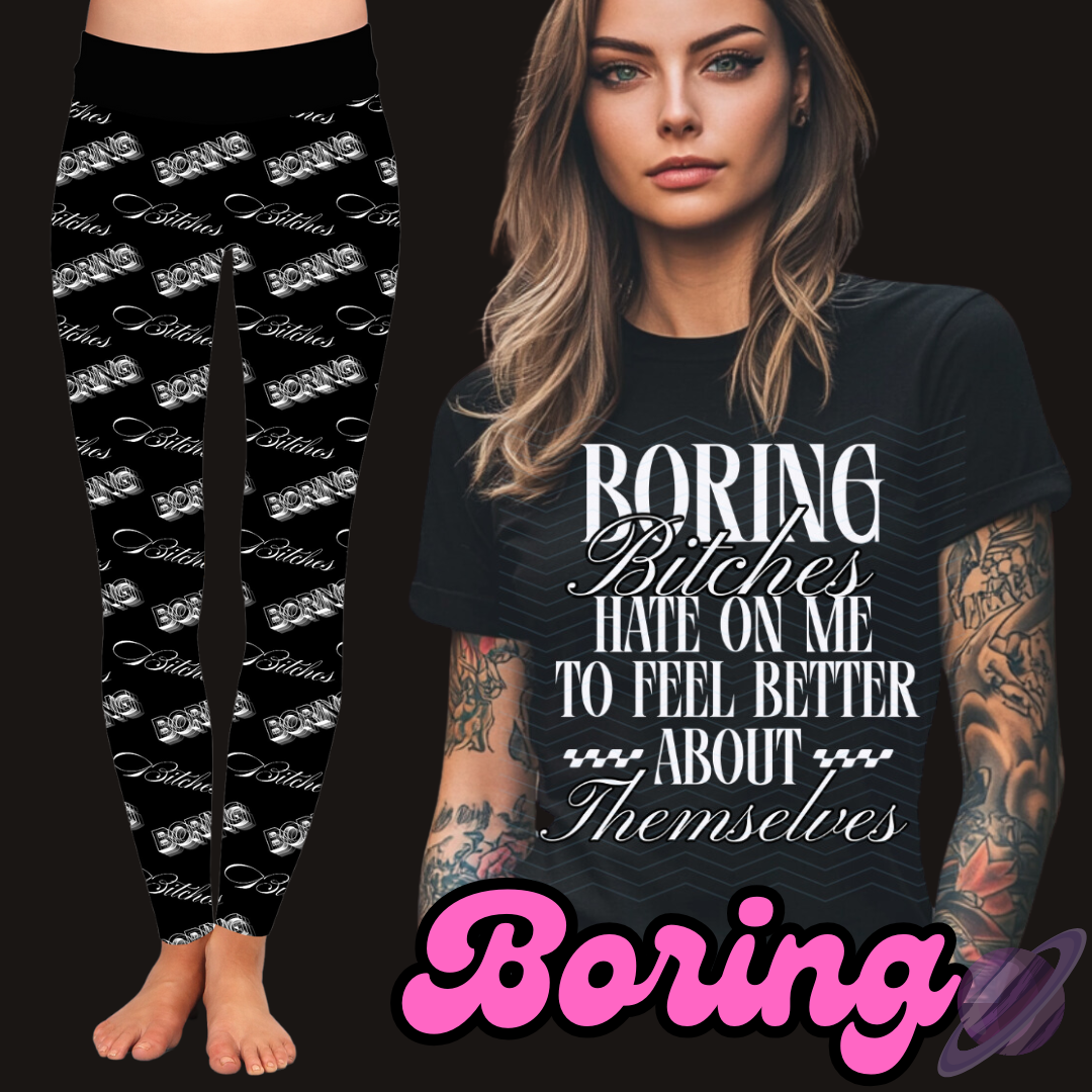 BORING- LEGGING/JOGGER/LOUNGER/SHORTS - EDGY PREORDER CLOSING 2/26