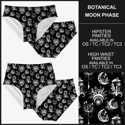 RTS - Botanical Moon Phase Panties