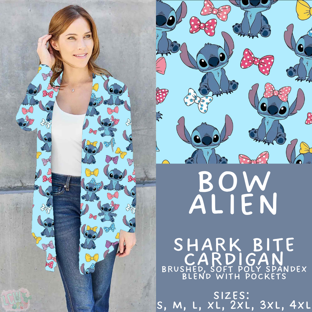 Batch #561 - June Request Run - Closes 7/27 - ETA late Sept - Bow Alien Cardigan