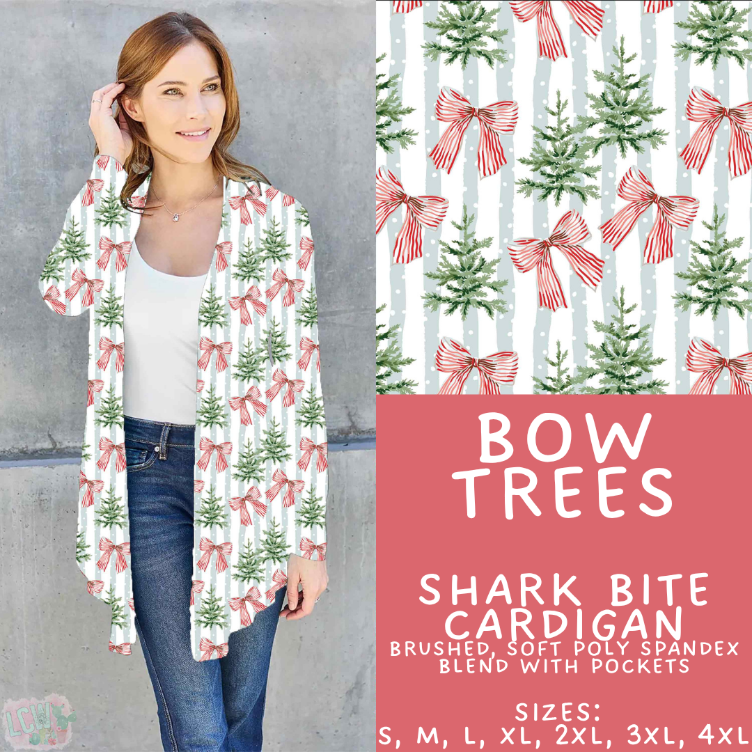 Batch #565 - Christmas in July 2 - Closes 8/5 - ETA early October - Bow Trees Cardigan