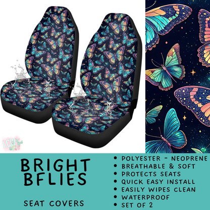 Batch #554 - Car Accessories 3 - Closes 7/10 - ETA early/mid Sept - Bright BFlies Vehicle Seat Covers
