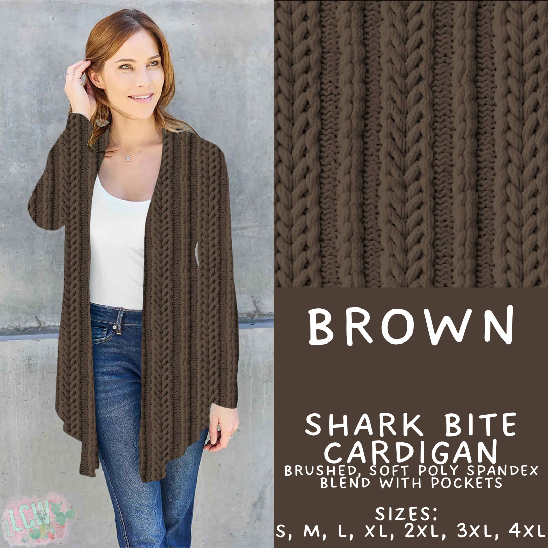 Batch #596 - Sweater Weather - Closes 10/9 - ETA early Dec - Brown Cardigan