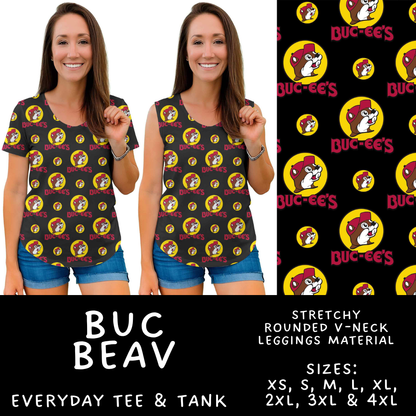 Batch #592 -  Fun Run 27 - Closes 9/30 - ETA late Nov - Buc Beav Everyday Tank & Tee