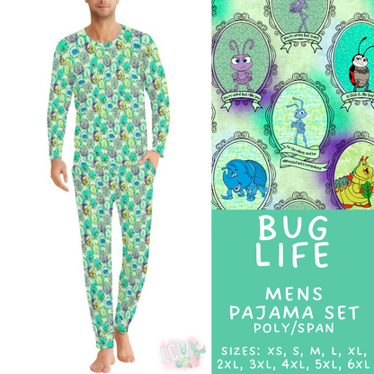 Batch #587 - Family Pajamas 2 - Closes 9/18 - ETA mid Nov - Bug Life Men's Pajama Set