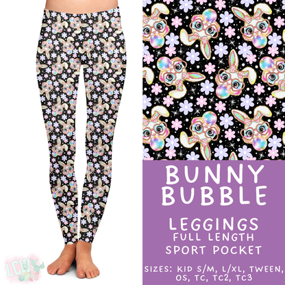 Batch #478 - Bunny Trail Collection - Closes 1/12 ETA - Early March - Bunny Bubble Full Length Leggings