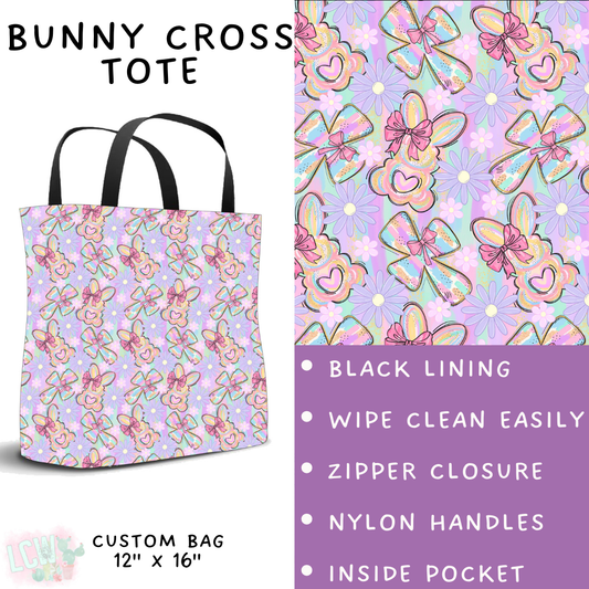 Batch #478 - Bunny Trail Collection - Closes 1/12 ETA - Early March - Bunny Cross Tote